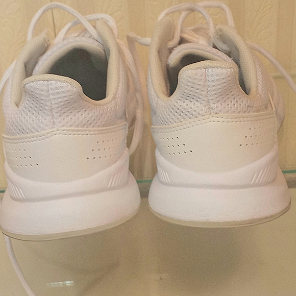 Adidas Cloud White Runfalcon Mesh Sneakers Size 5 - Picture 9 of 11